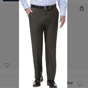 Haggar H26 Men's Premium Stretch Classic Fit Dress Pants